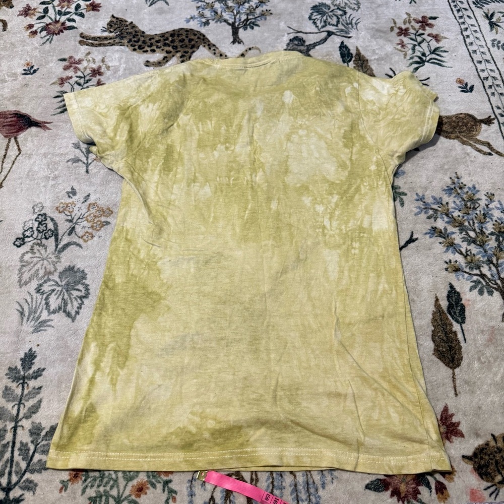 Jack Daniel’s whiskey Tie dye Yellow Cotton T-Shirt XL - Picture 2 of 6
